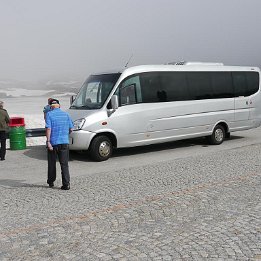 Erster Halt auf dem Gotthardpass
