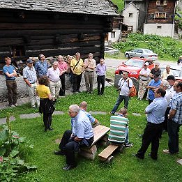 Die Dorfführung kann beginnen