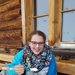 Geteilte Crèmeschnitte macht ...